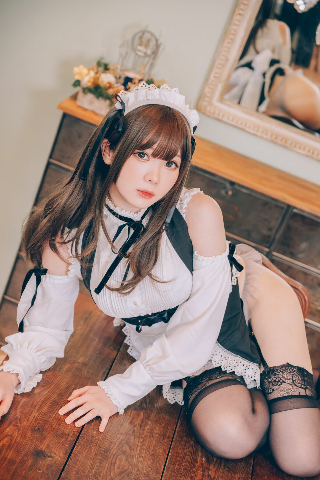 Coser@霜月shimo – 女仆图鉴2 Part01 (59P)