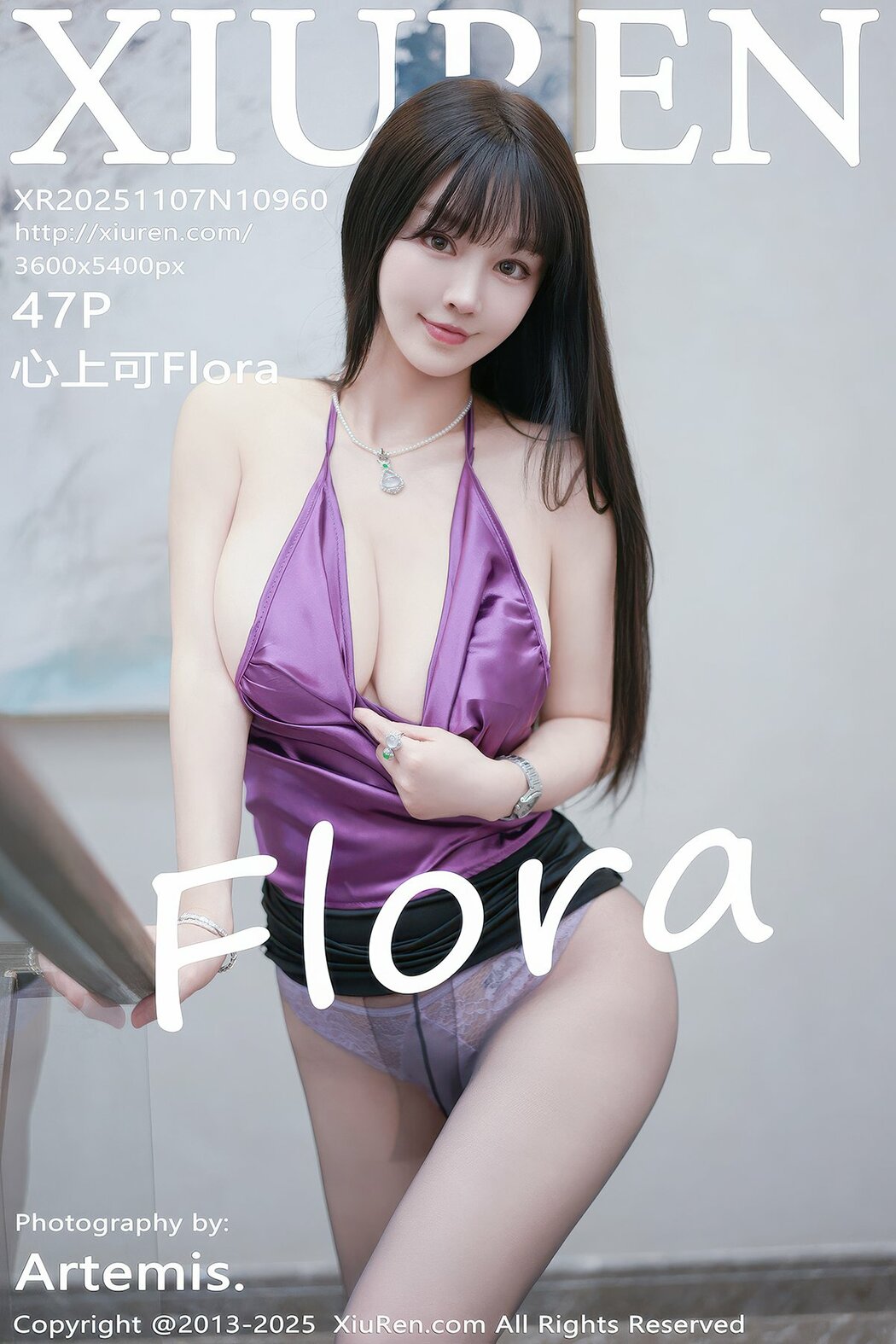 XiuRen秀人网 No.10960 Xin Shang Ke Flora (48P) Cover Photo