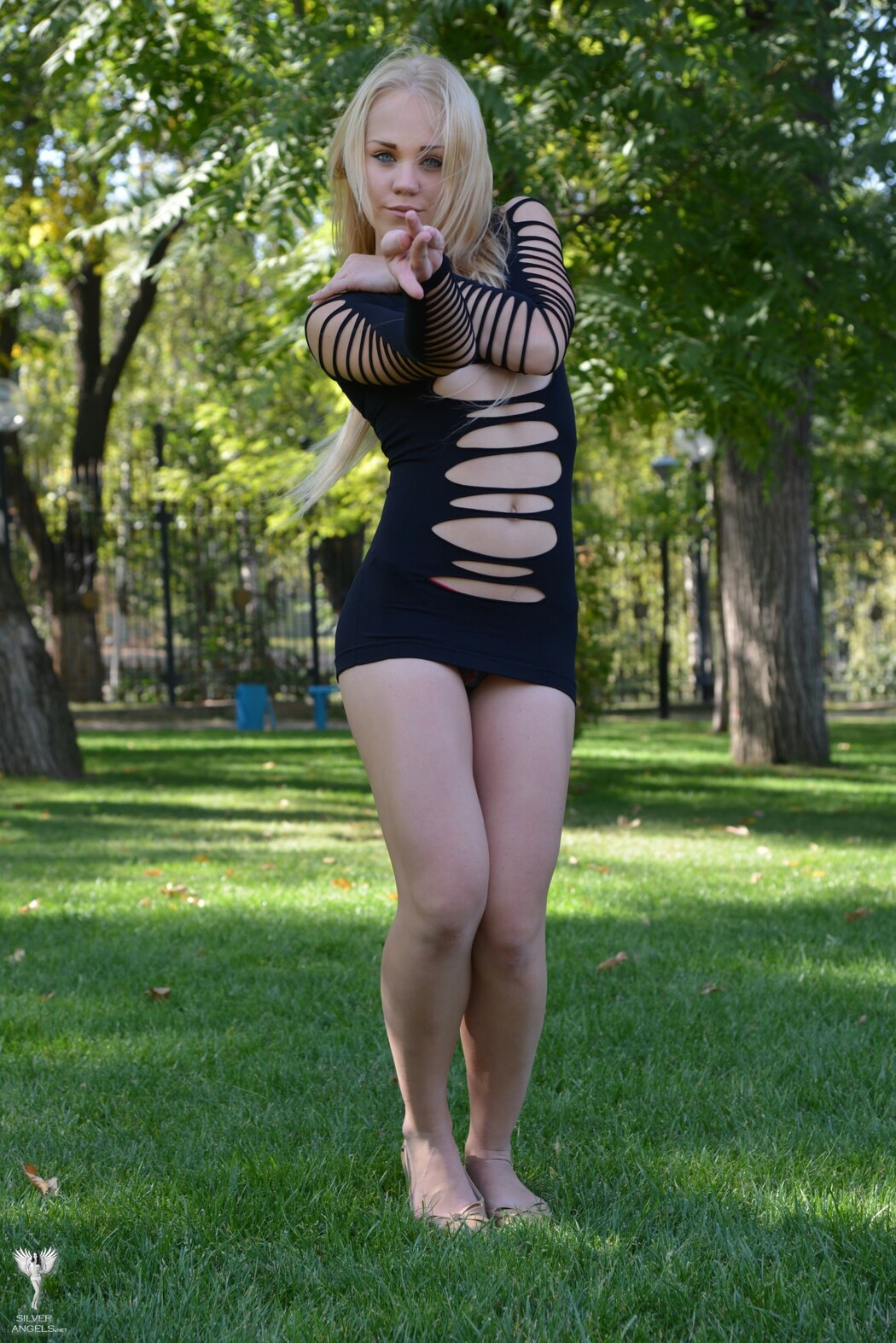 SilverAngels Irena &ndash; Black Dress 1