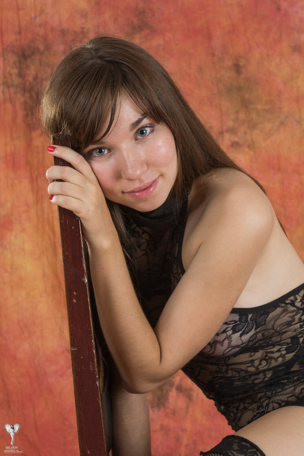 SilverAngels Evgeniya &ndash; Black Stockings 1