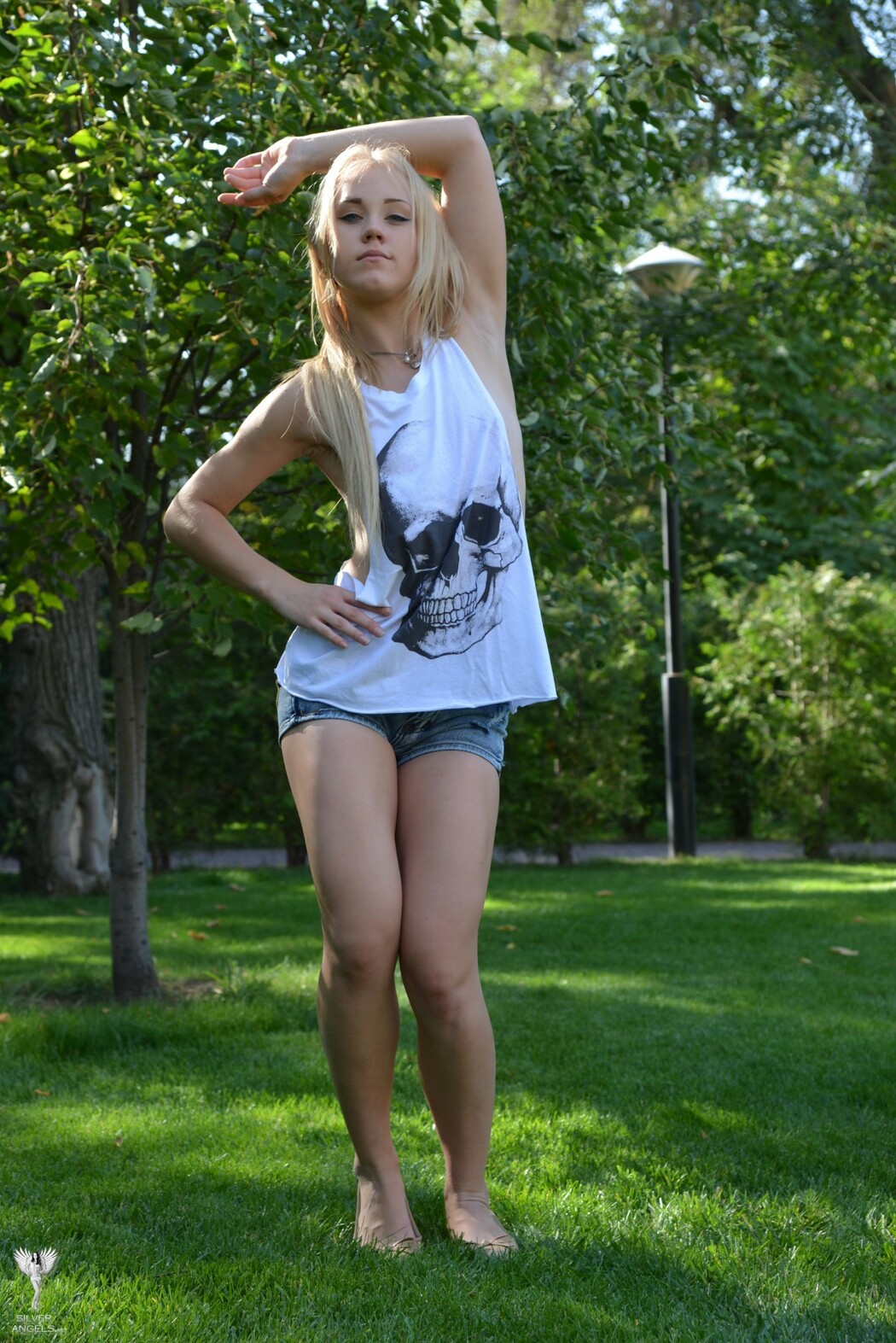 SilverAngels Irena &ndash; Denim Shorts 1