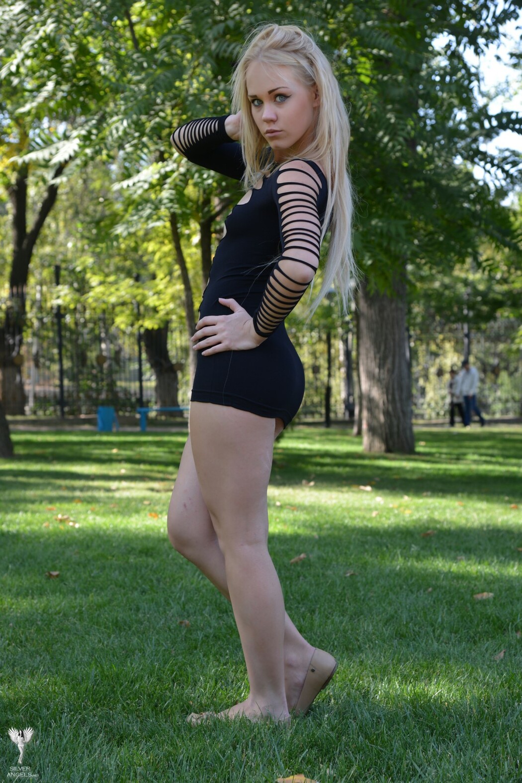 SilverAngels Irena &ndash; Black Dress 1