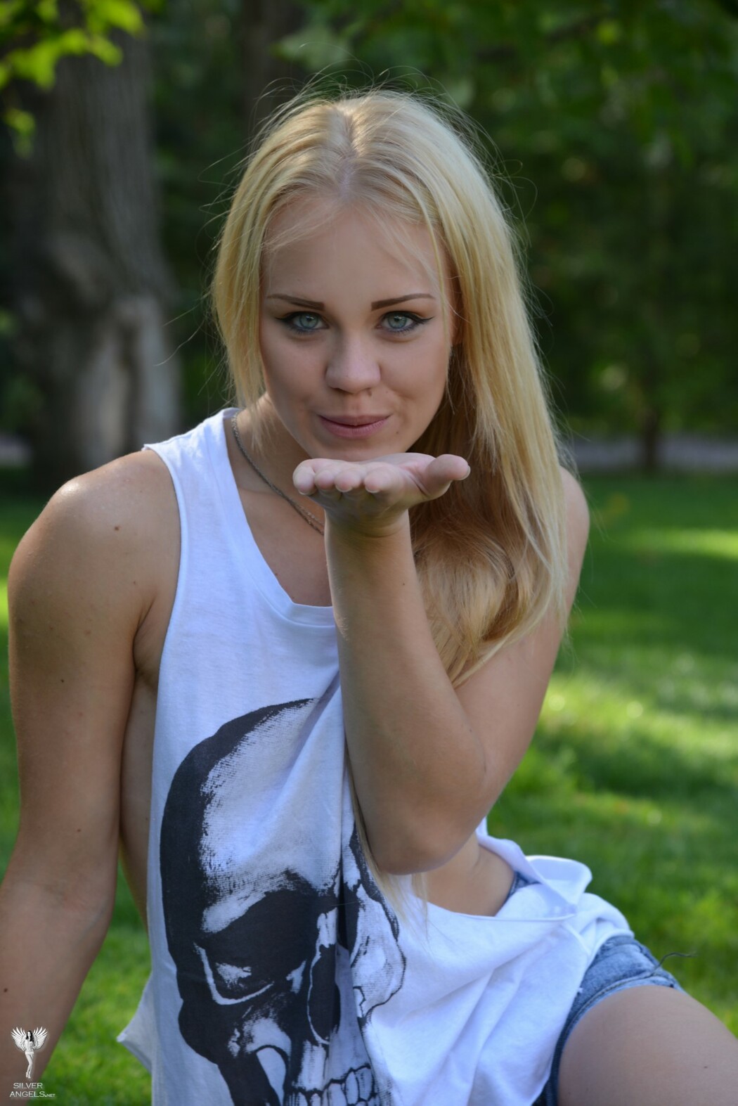 SilverAngels Irena &ndash; Denim Shorts 1