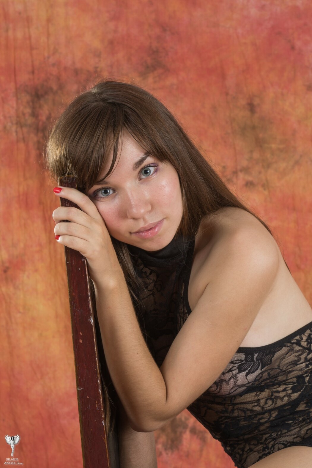 SilverAngels Evgeniya &ndash; Black Stockings 1