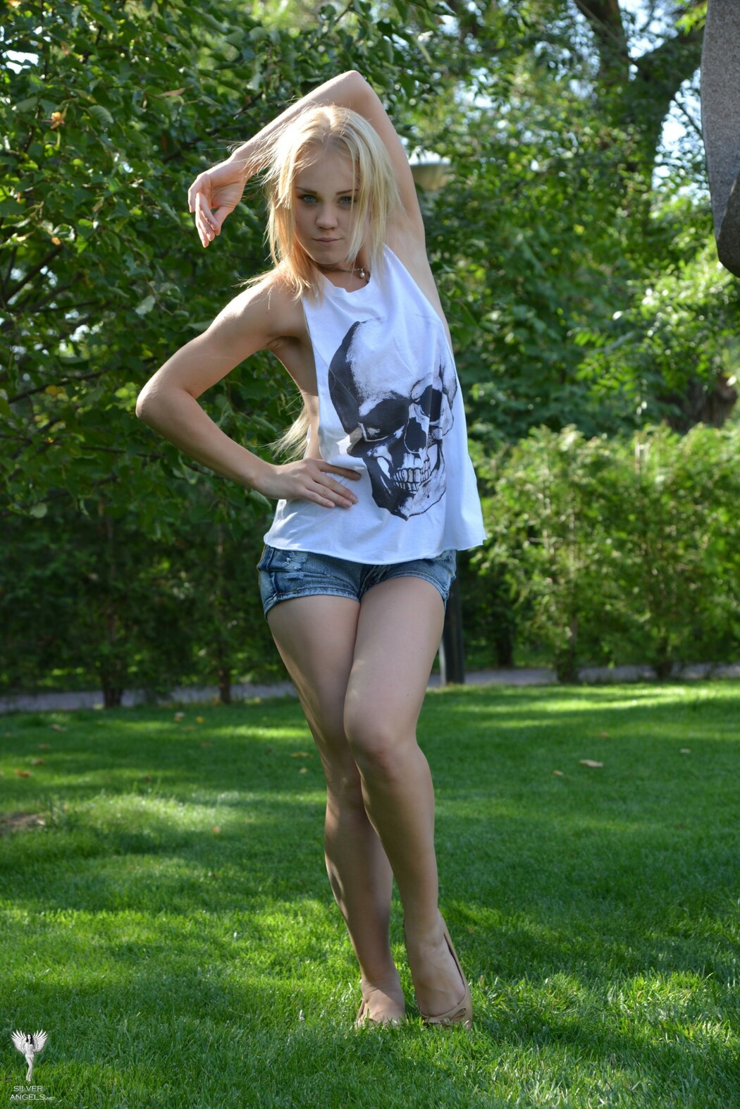 SilverAngels Irena &ndash; Denim Shorts 1