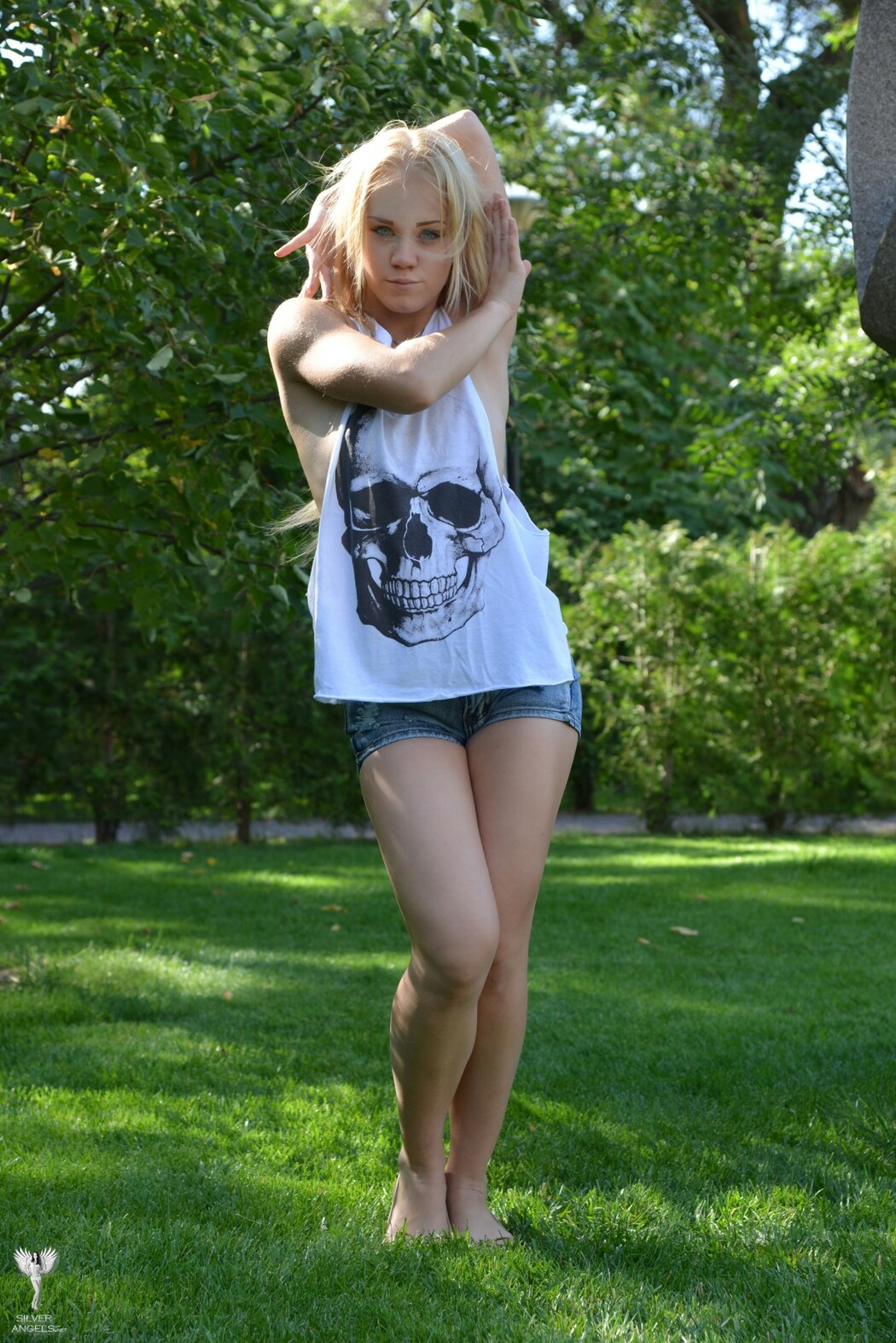 SilverAngels Irena &ndash; Denim Shorts 1