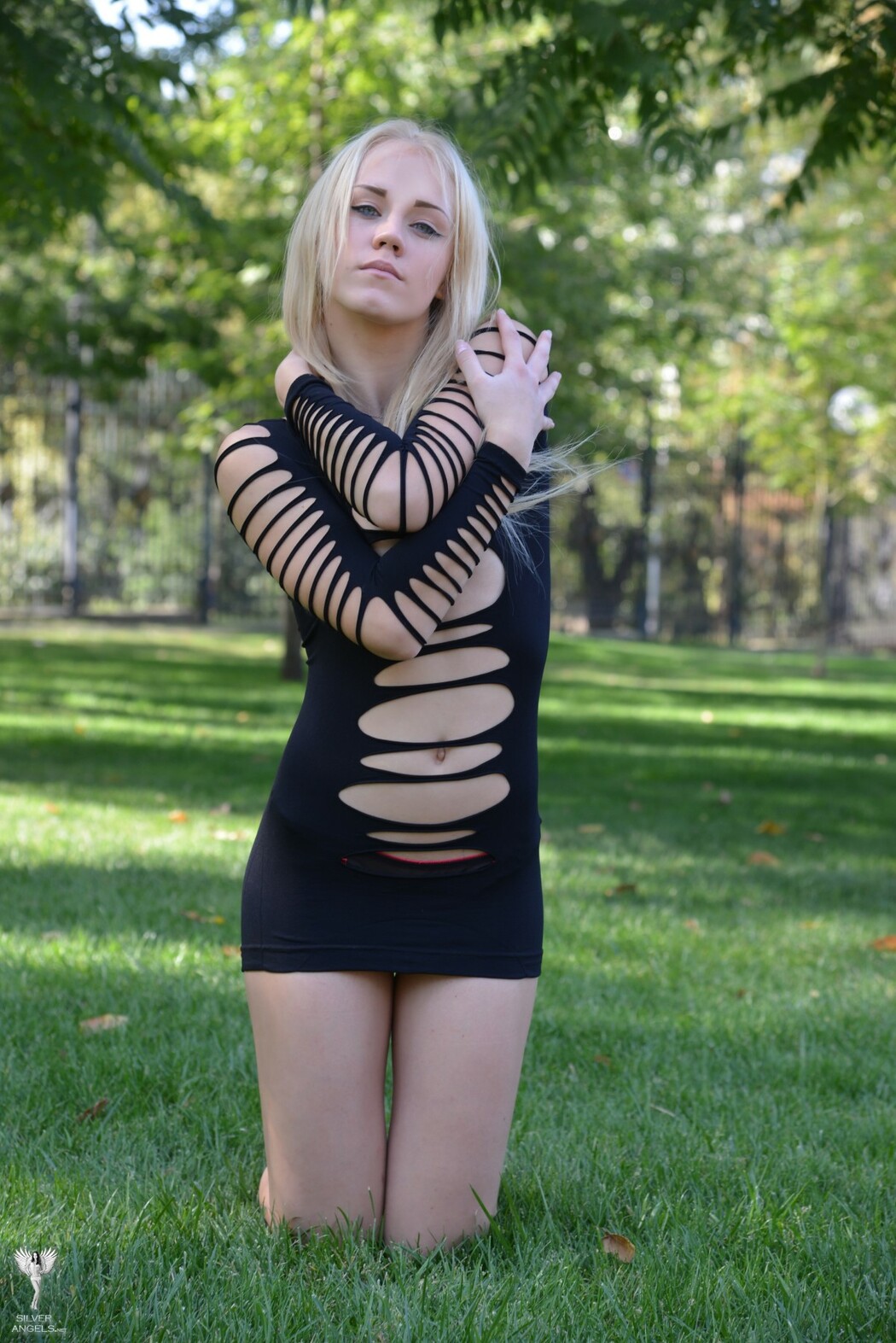 SilverAngels Irena &ndash; Black Dress 1
