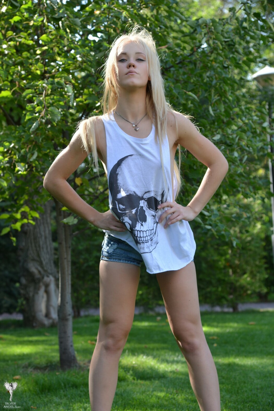 SilverAngels Irena &ndash; Denim Shorts 1