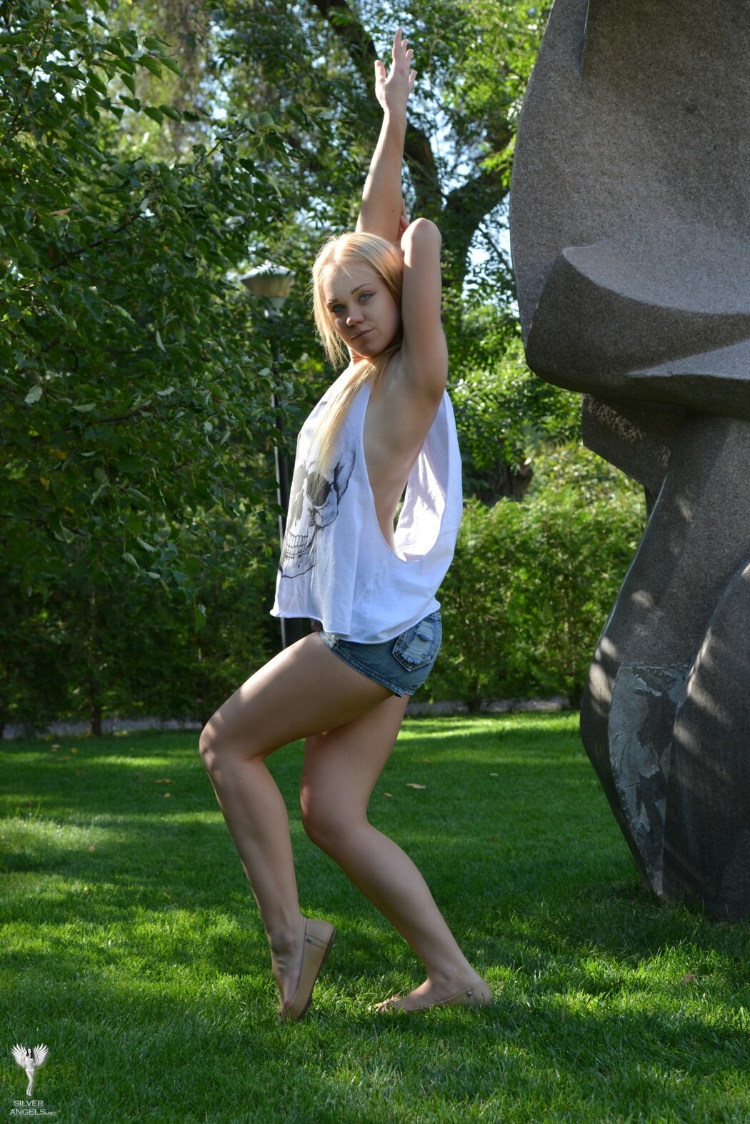 SilverAngels Irena &ndash; Denim Shorts 1
