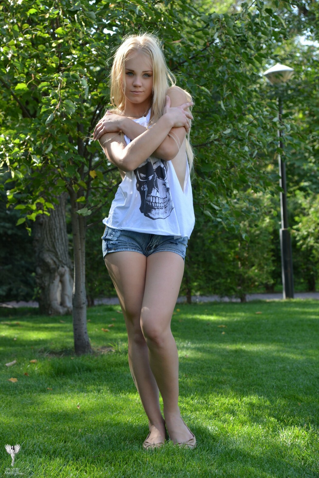 SilverAngels Irena &ndash; Denim Shorts 1