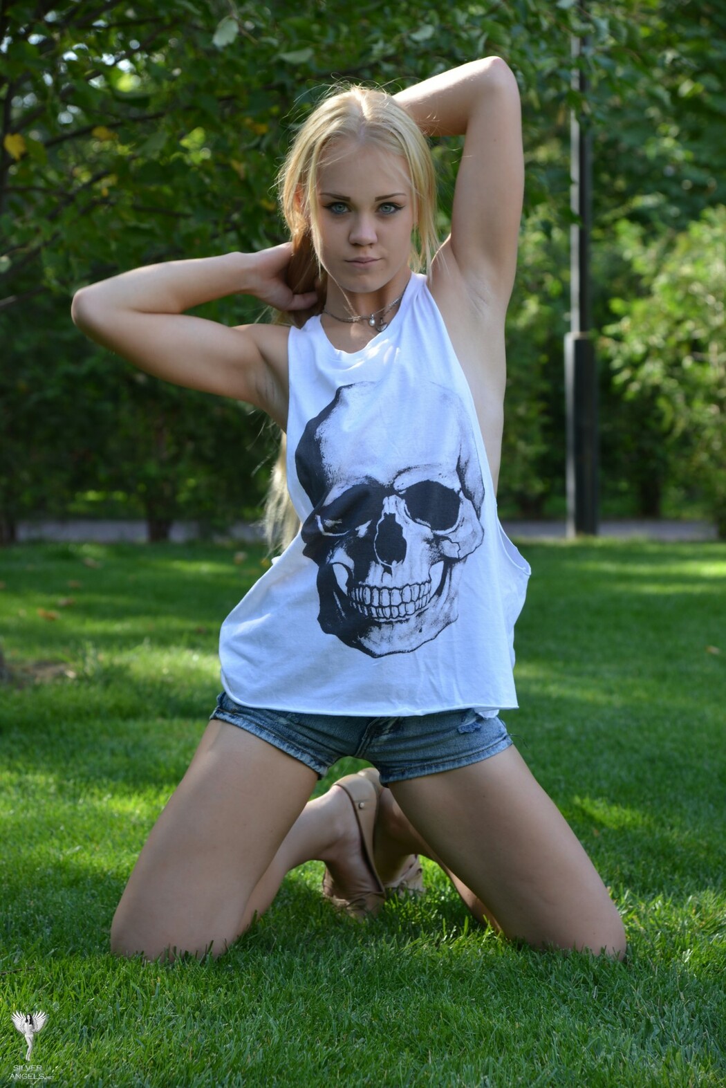 SilverAngels Irena &ndash; Denim Shorts 1