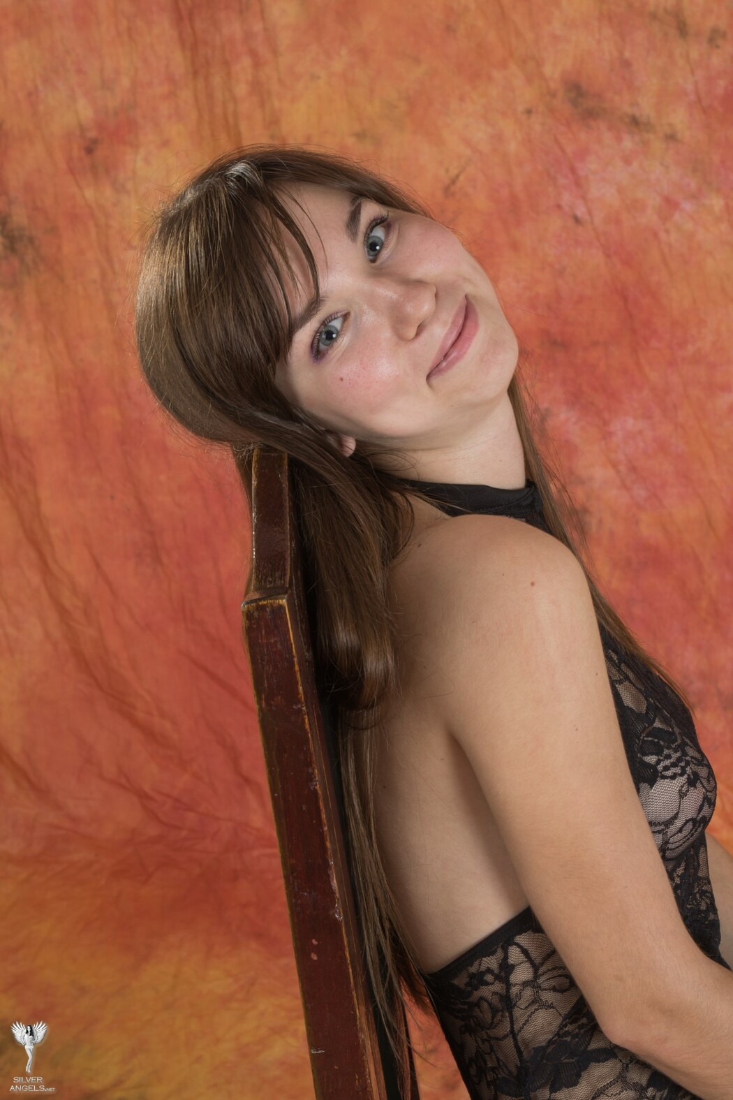 SilverAngels Evgeniya &ndash; Black Stockings 1
