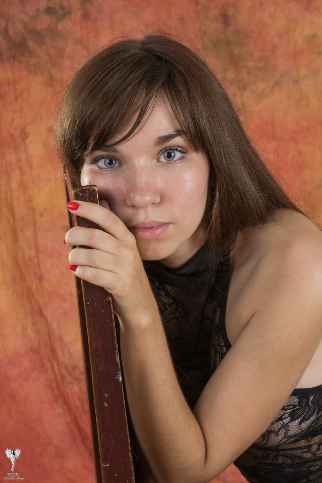 SilverAngels Evgeniya &ndash; Black Stockings 1