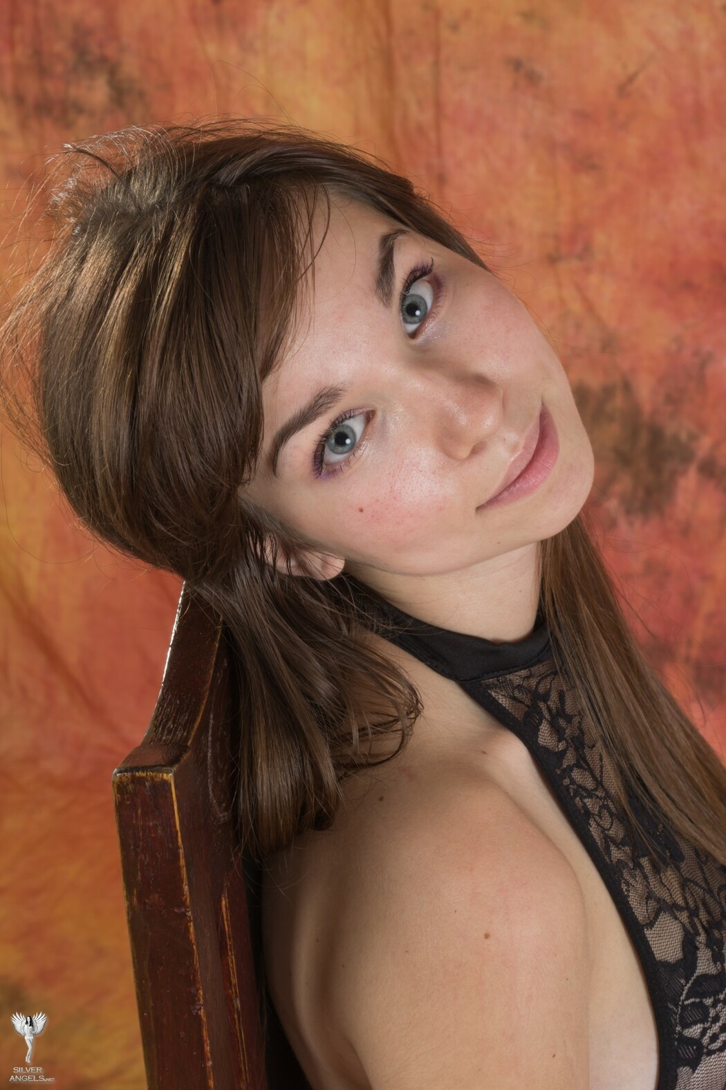 SilverAngels Evgeniya &ndash; Black Stockings 1