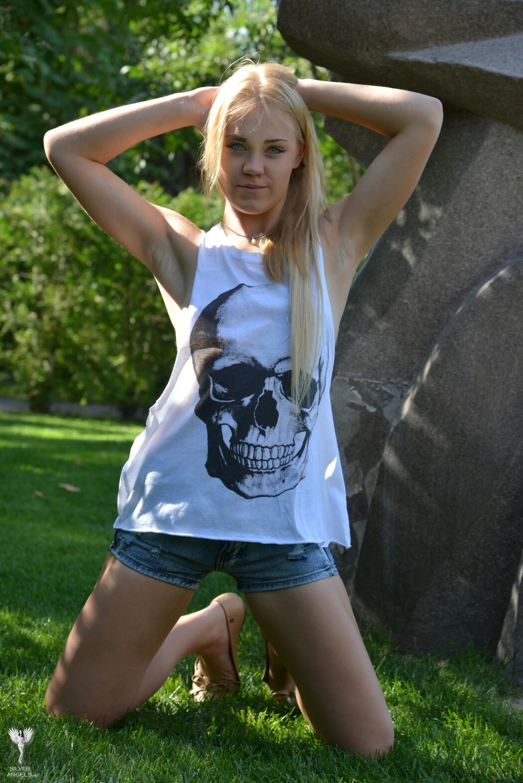 SilverAngels Irena &ndash; Denim Shorts 1