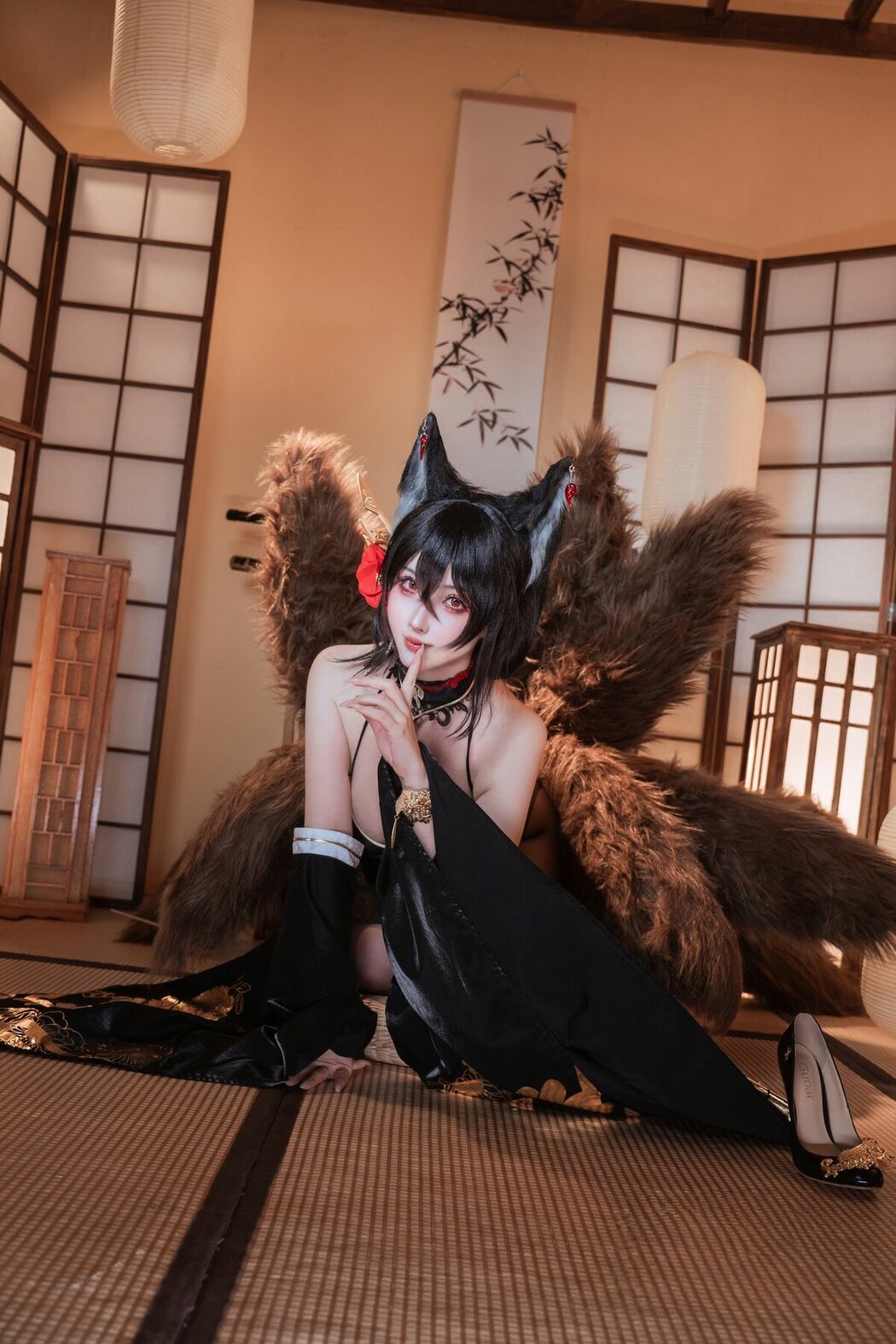 Coser@rioko凉凉子 – 碧蓝航线 近江 浅间 (61P)