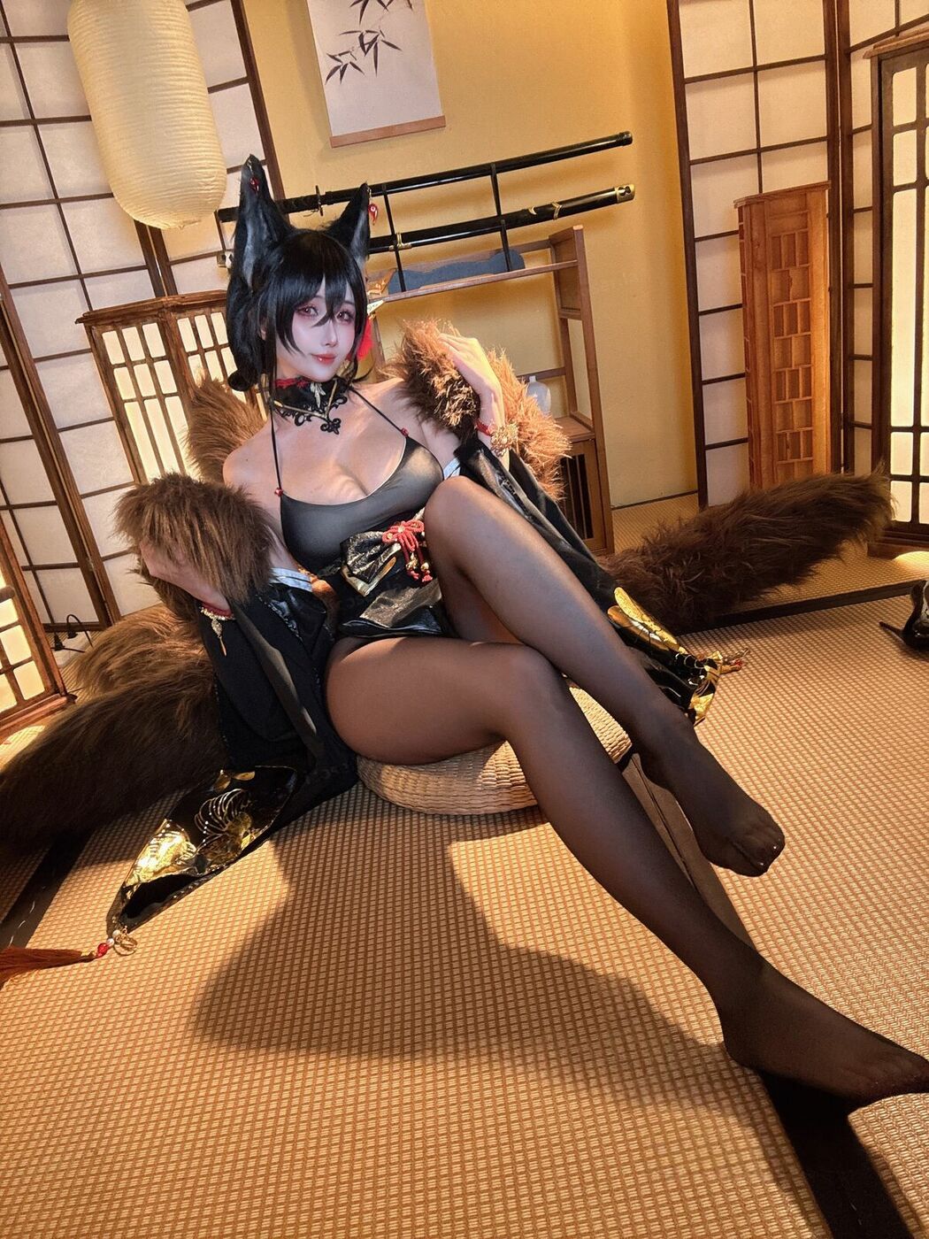 Coser@rioko凉凉子 – 碧蓝航线 近江 浅间 (61P)