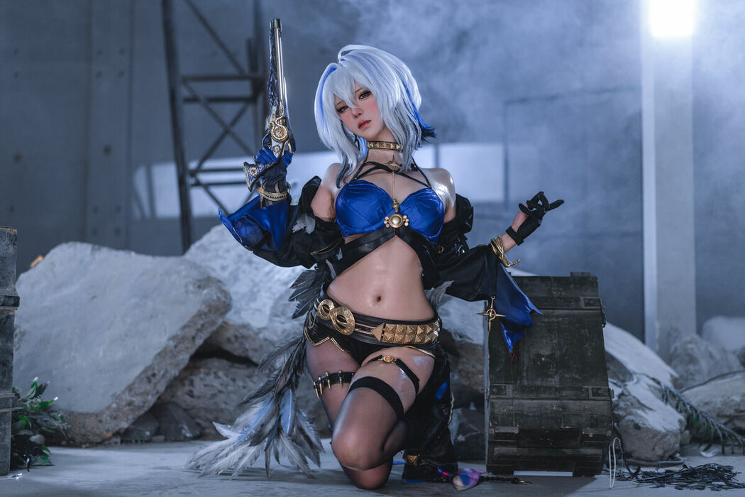 Coser@阿薰kaOri – 鸣潮 嘉贝莉娜 Part01 (58P – 28V)