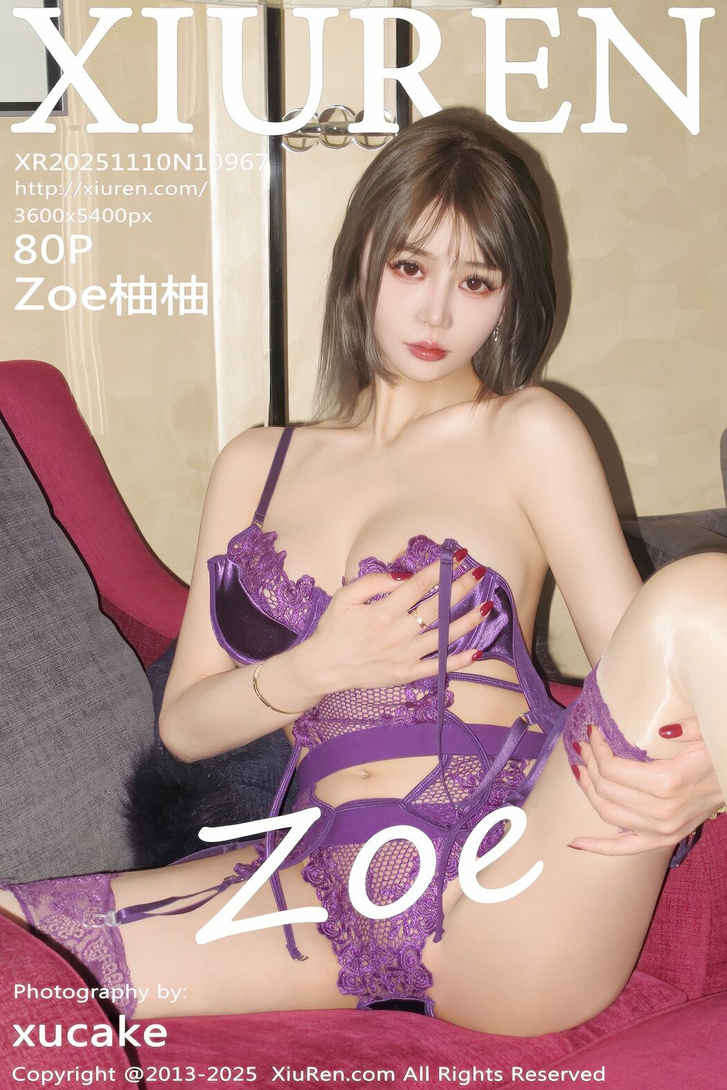XiuRen秀人网 No.10967 Zoe You You (81P) Cover Photo