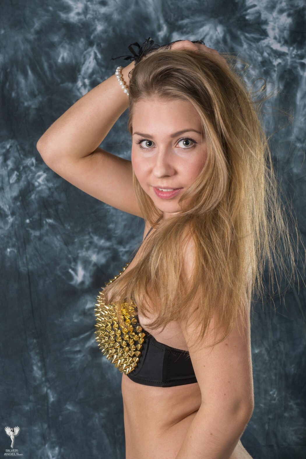 SilverAngels Tanya &ndash; Black Stockings A