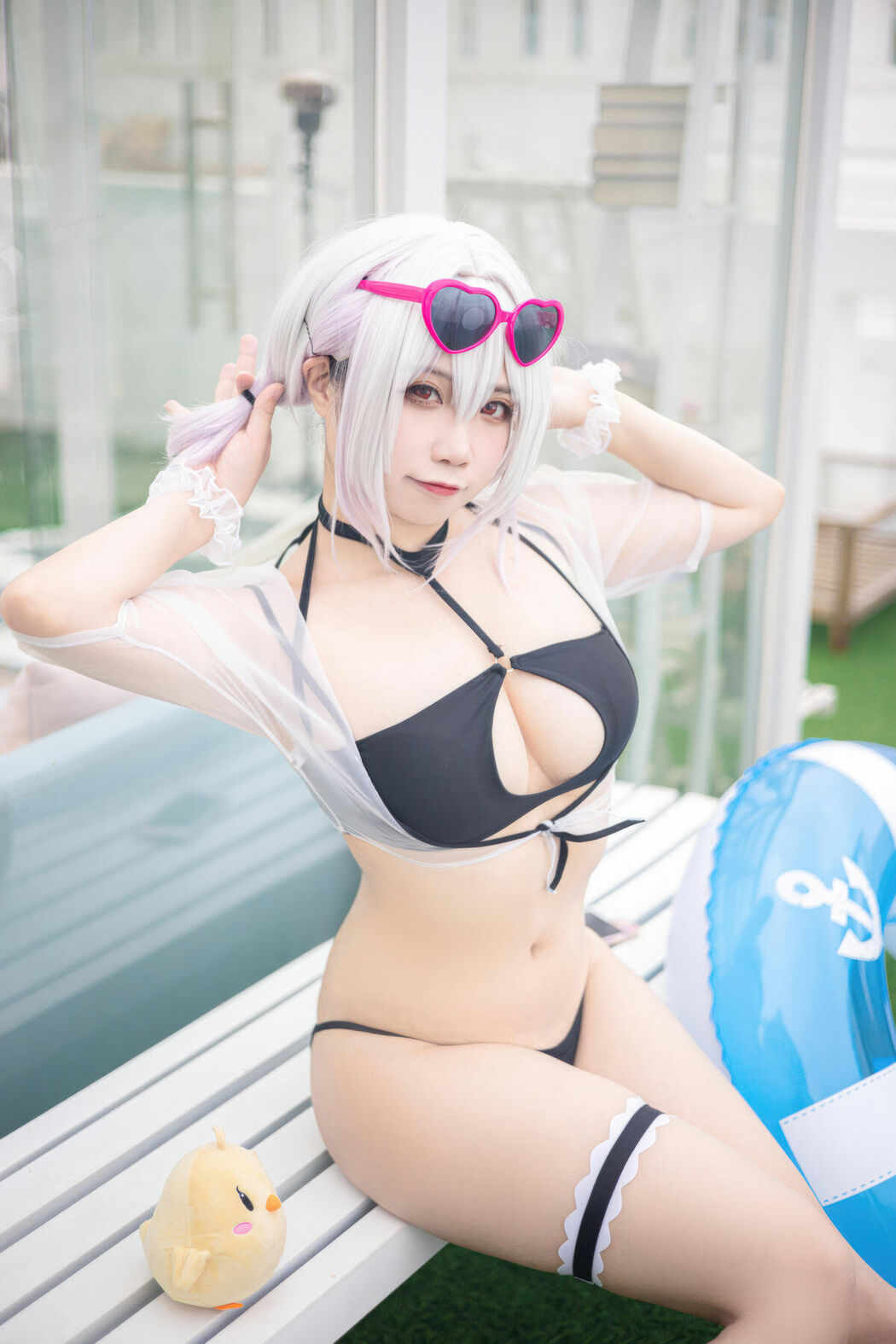 Coser@贞子蜜桃 – 天狼星泳装 (31P)