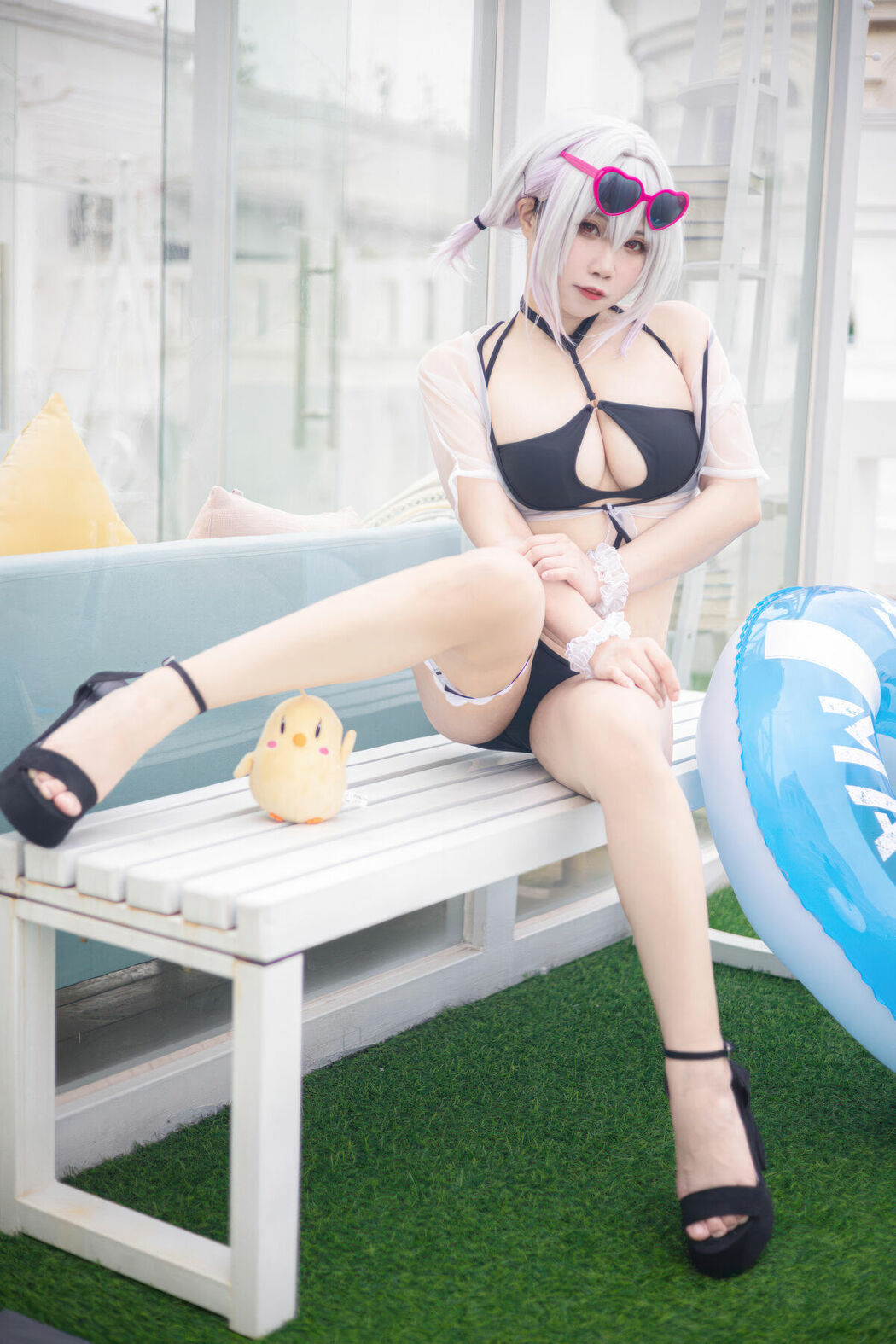 Coser@贞子蜜桃 – 天狼星泳装 (31P)