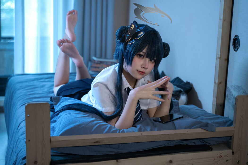 Coser@清水凪 – 龙华妃咲JK (53P)