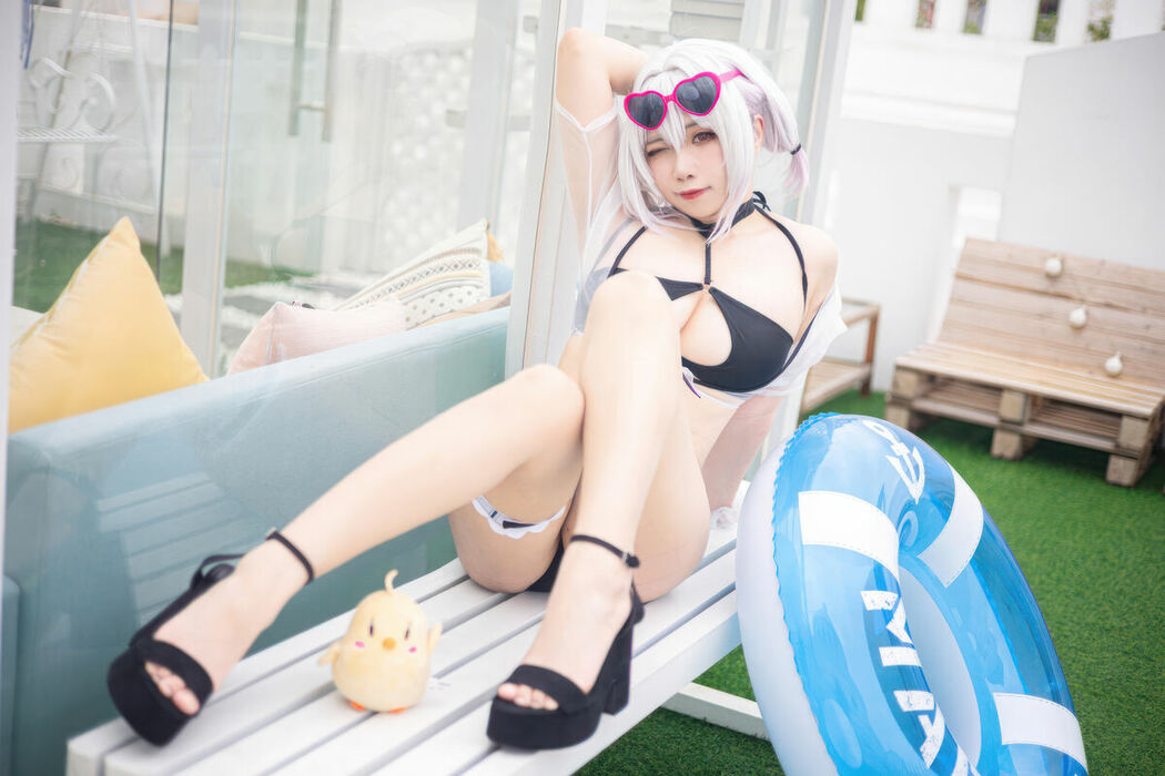 Coser@贞子蜜桃 – 天狼星泳装 (31P)