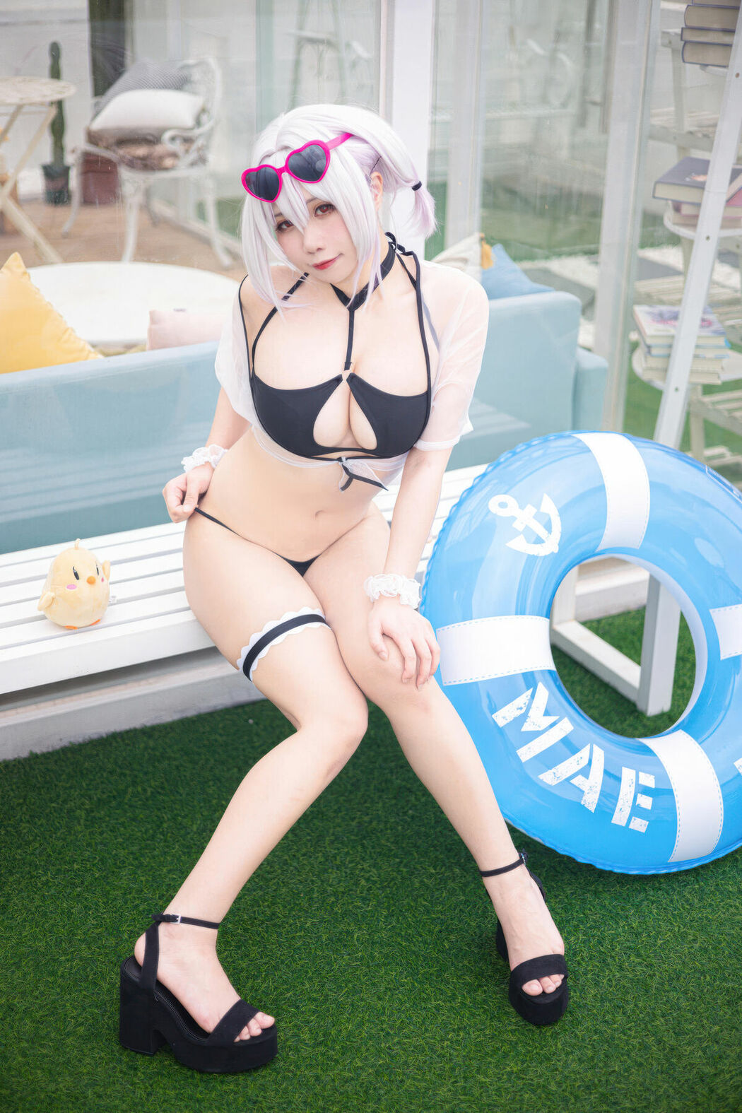 Coser@贞子蜜桃 – 天狼星泳装 (31P)