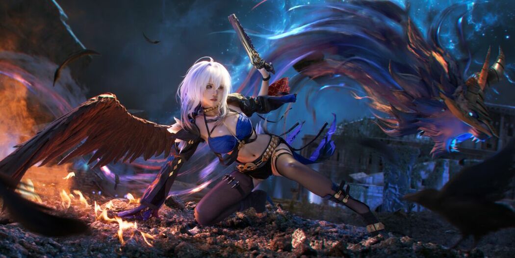 Coser@阿薰kaOri – 鸣潮 嘉贝莉娜 Part04 (57P)