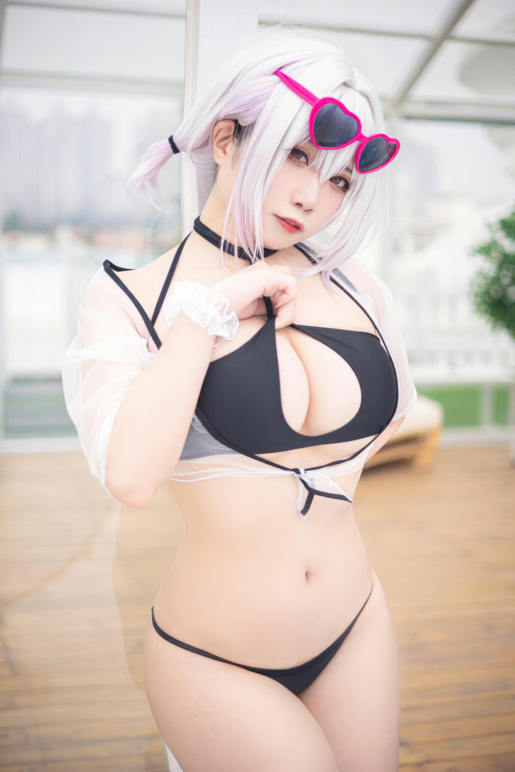 Coser@贞子蜜桃 – 天狼星泳装 (31P)