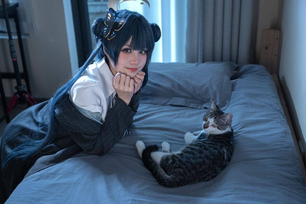Coser@清水凪 – 龙华妃咲JK (53P)