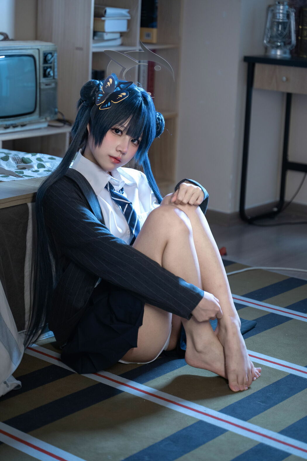 Coser@清水凪 – 龙华妃咲JK (53P)
