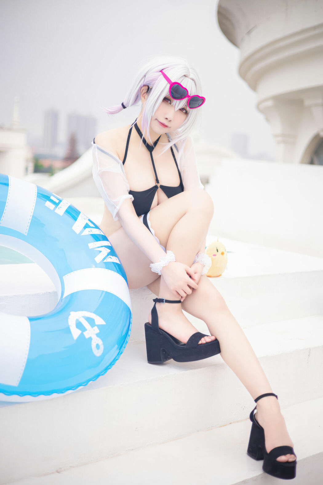 Coser@贞子蜜桃 – 天狼星泳装 (31P)