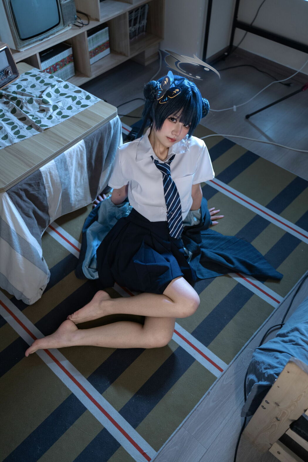Coser@清水凪 – 龙华妃咲JK (53P)