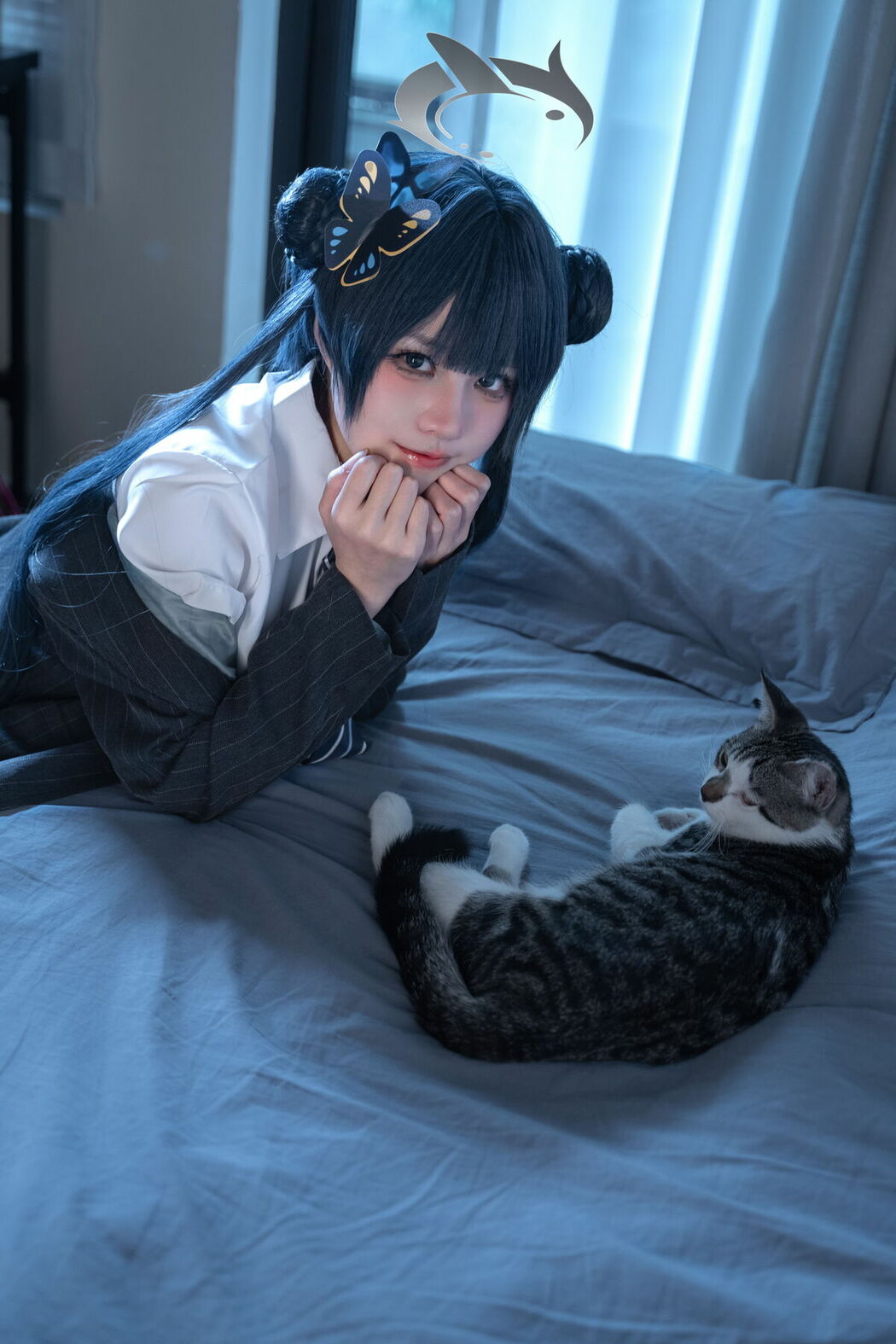 Coser@清水凪 – 龙华妃咲JK (53P)