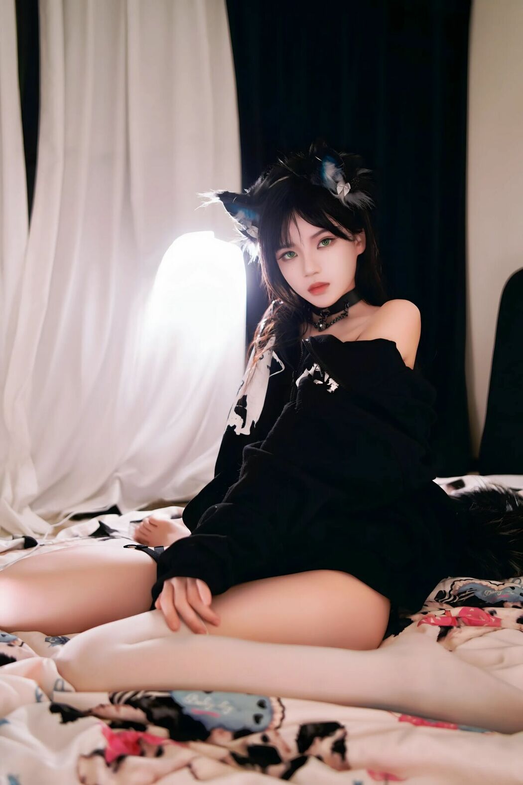 Coser@桜桃喵 – 缅因猫猫 (48P)