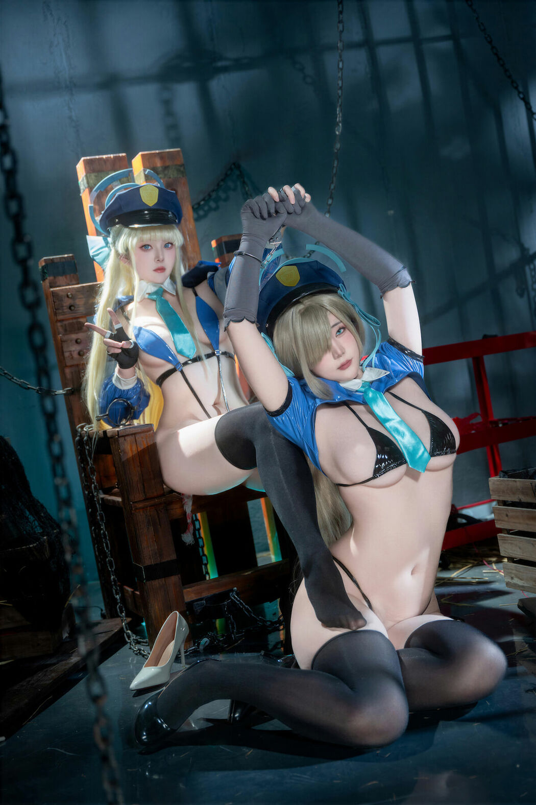 Coser@星澜是澜澜叫澜妹呀 And Natsuko夏夏子 – 飞鸟马时 And 一之濑明日奈 蔚蓝档案 (68P)