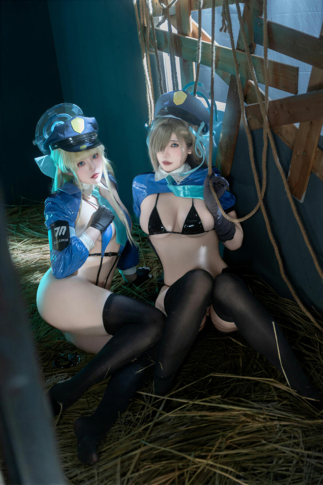 Coser@星澜是澜澜叫澜妹呀 And Natsuko夏夏子 – 飞鸟马时 And 一之濑明日奈 蔚蓝档案 (68P)