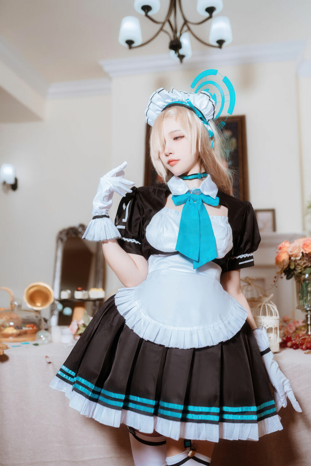 Coser@二佐Nisa – 蔚蓝档案 明日奈女仆 (31P)
