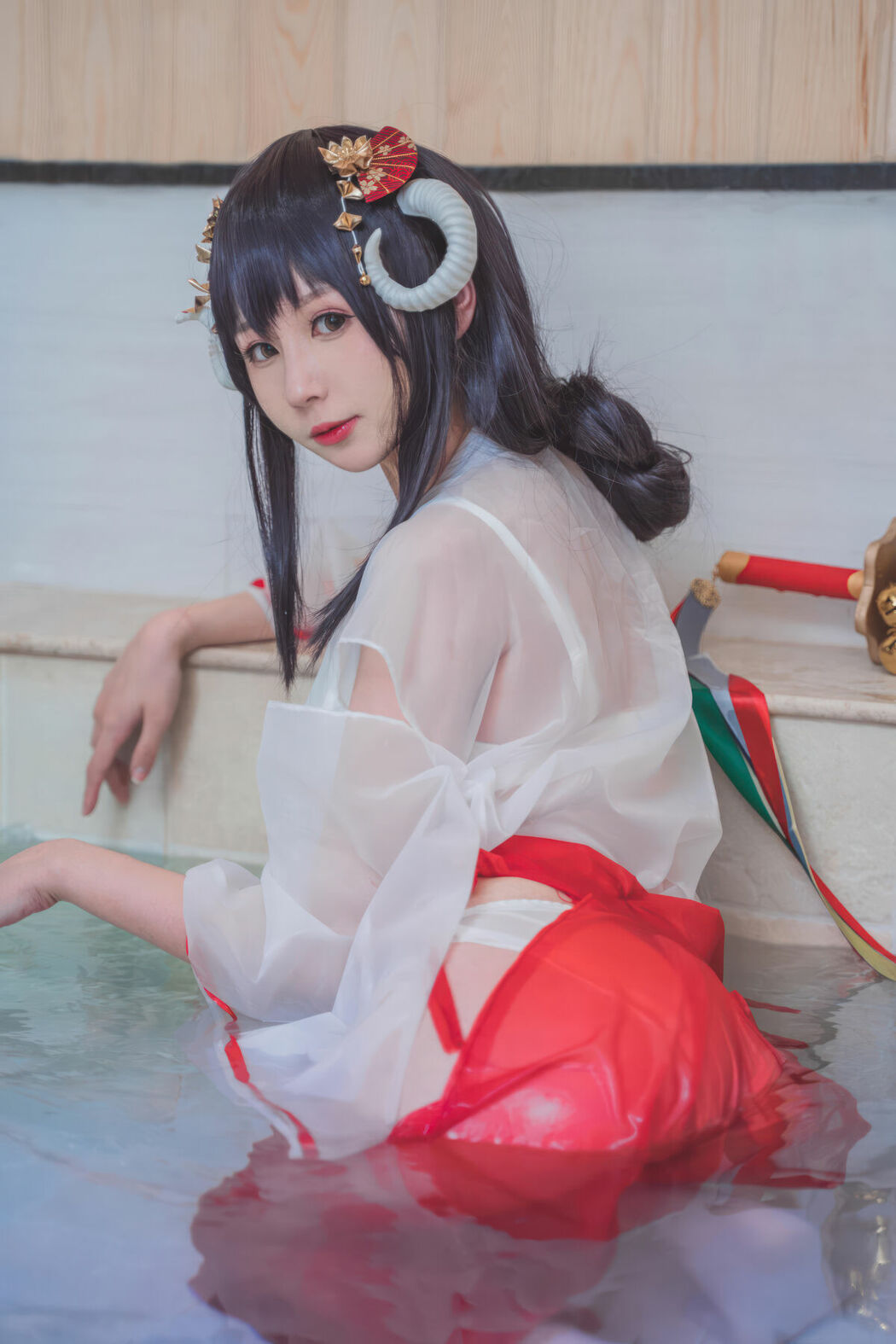 Coser@西园寺南歌 – 透明巫女 (31P)