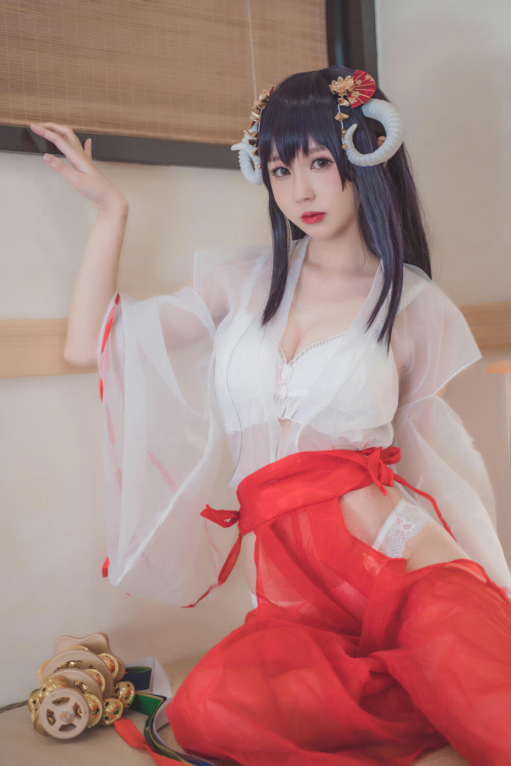 Coser@西园寺南歌 – 透明巫女 (31P)