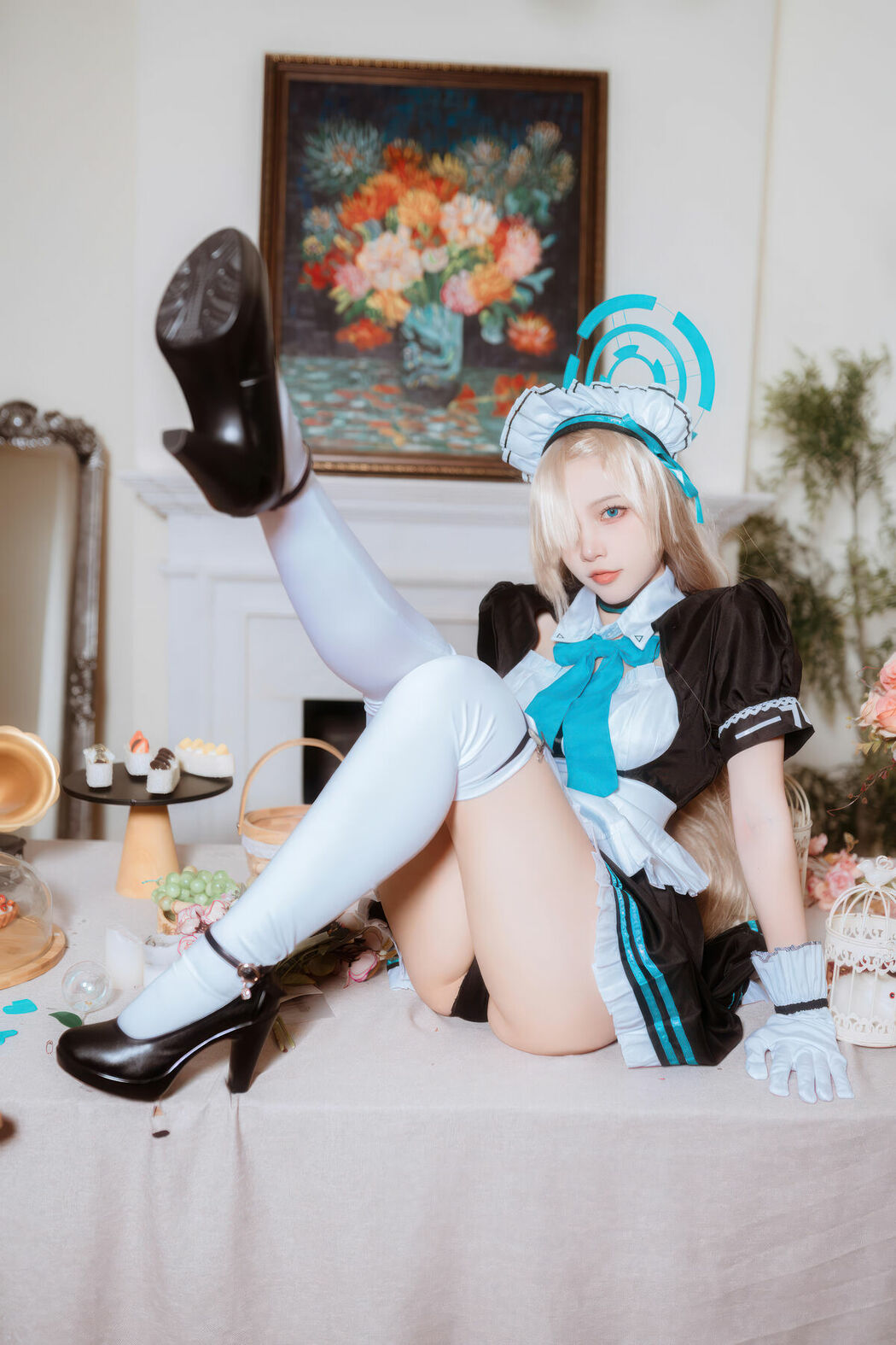 Coser@二佐Nisa – 蔚蓝档案 明日奈女仆 (31P)
