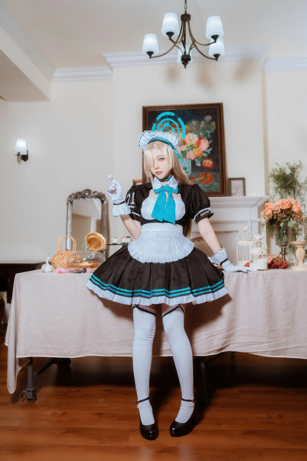 Coser@二佐Nisa – 蔚蓝档案 明日奈女仆 (31P)
