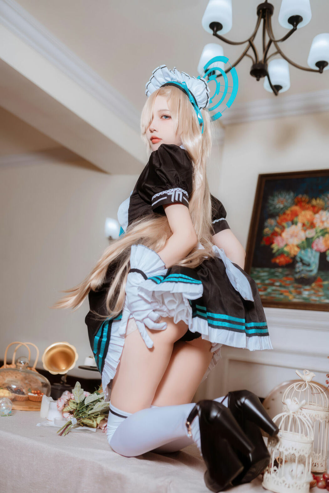 Coser@二佐Nisa – 蔚蓝档案 明日奈女仆 (31P)