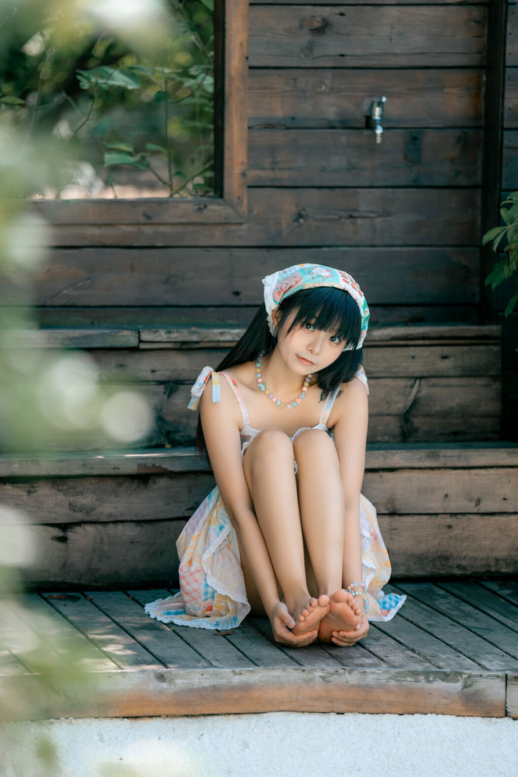 Coser@花音葉子 – 夏天的记忆 (40P – 1V)