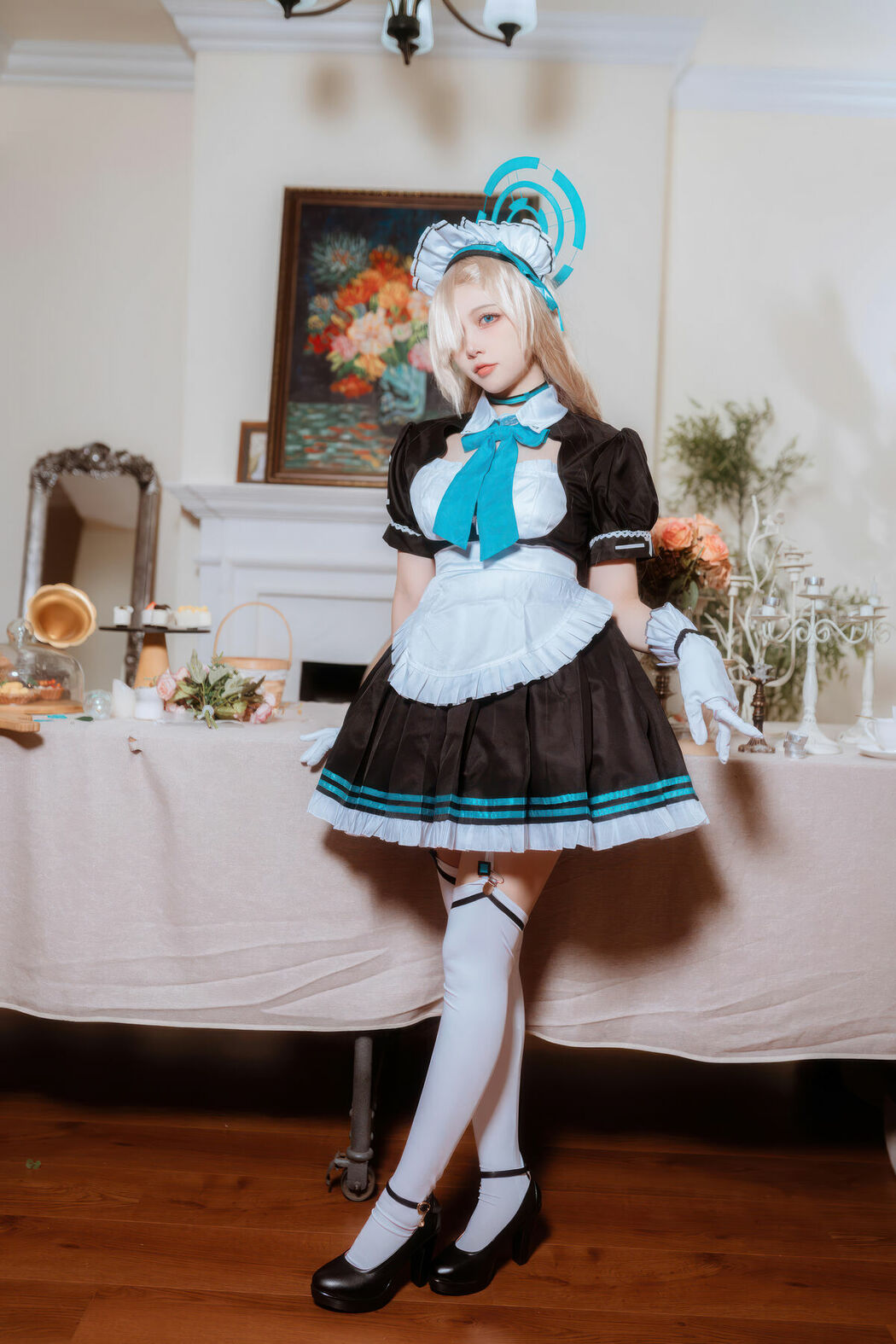 Coser@二佐Nisa – 蔚蓝档案 明日奈女仆 (31P)