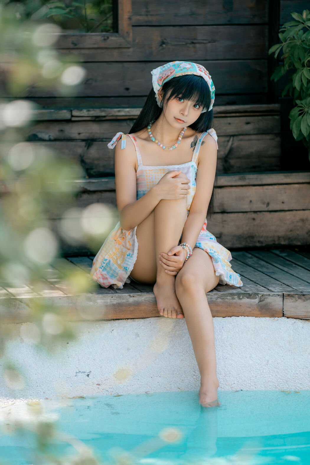 Coser@花音葉子 – 夏天的记忆 (40P – 1V)