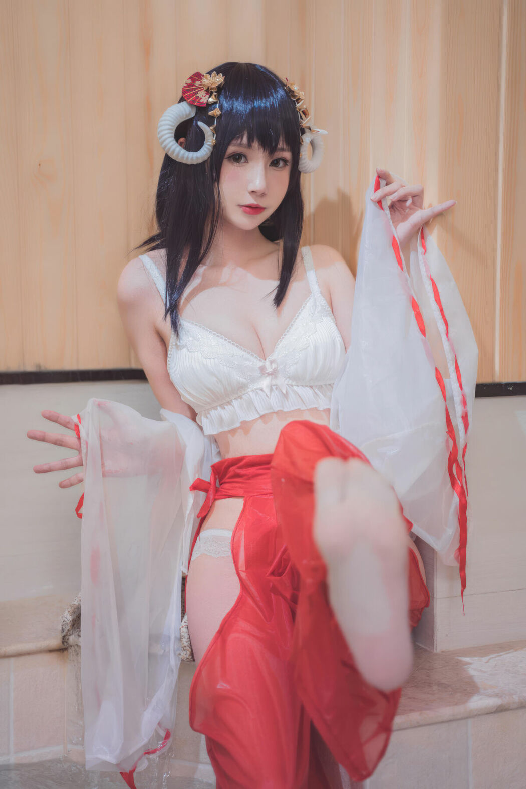 Coser@西园寺南歌 – 透明巫女 (31P)