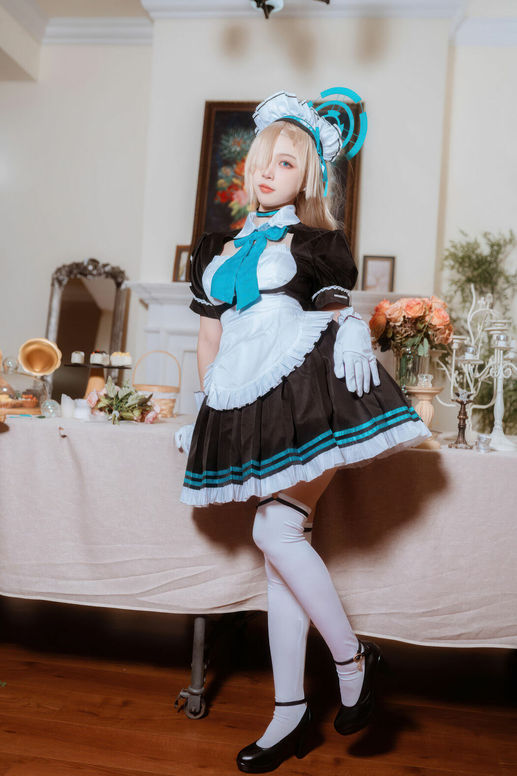 Coser@二佐Nisa – 蔚蓝档案 明日奈女仆 (31P)